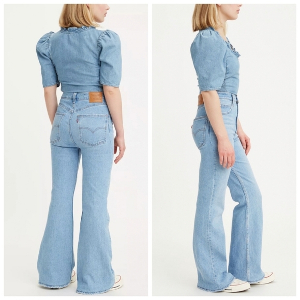 Levi's 70s High Rise Flare Jeans Marin Babe - Picture 5 of 10
